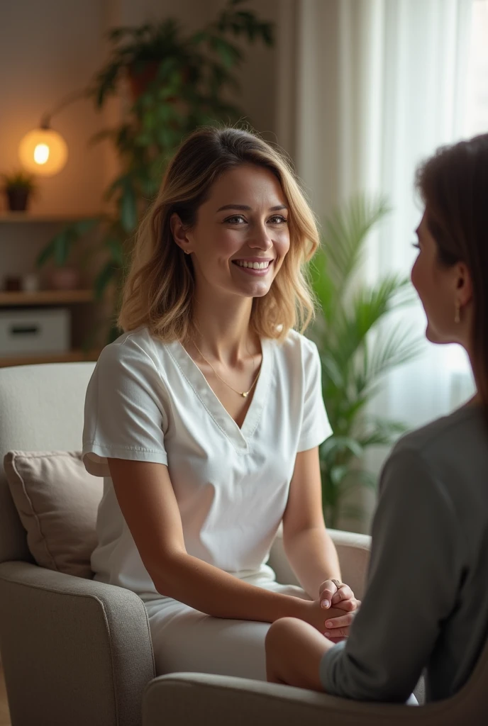 woman therapist