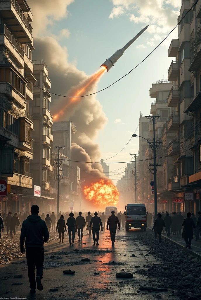 Qassam rocket falls in central Tel Aviv 