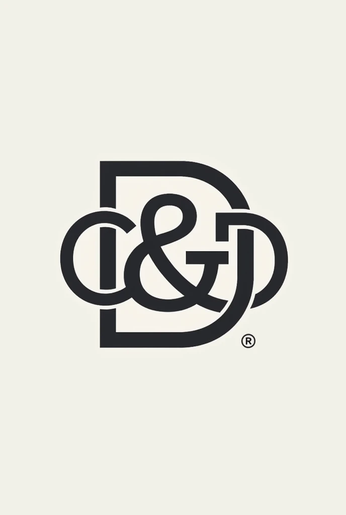 Logo for company with the initials G&D
