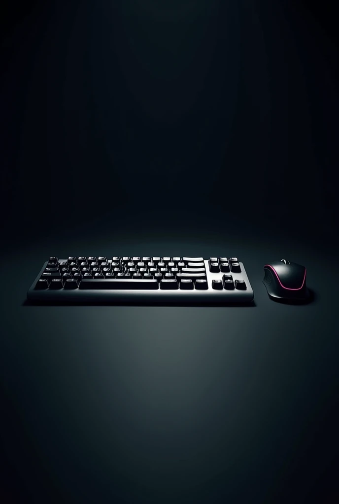 keyboard and mouse combo for sale with a dark background