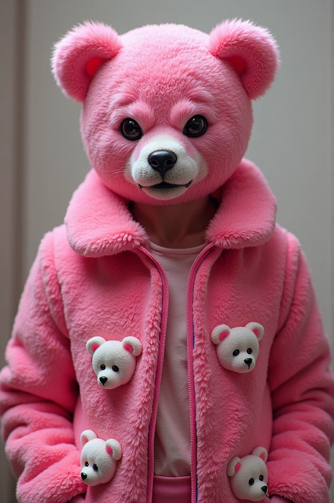 An ugly, annoying, lying person like the pink outfit with several teddy bear designs