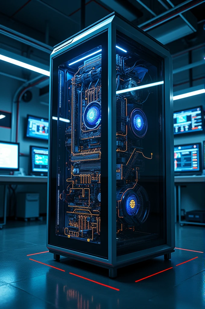 A cyber quantum computing system
