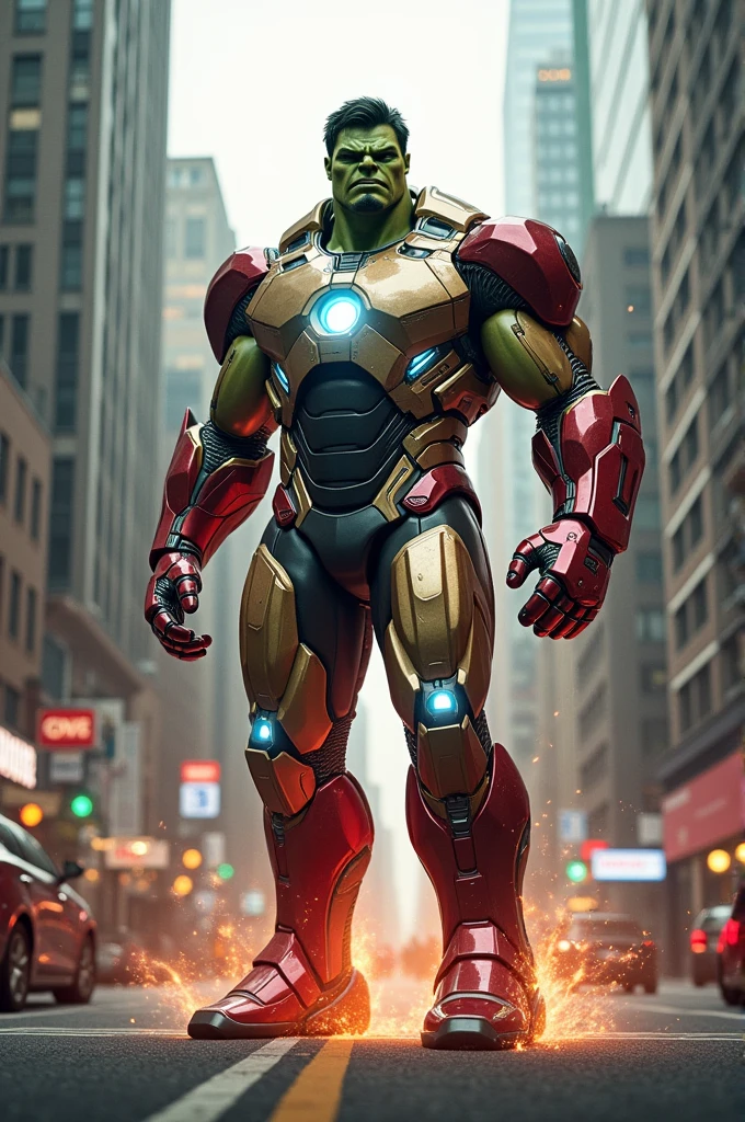 Iron Man and Hulk mix in New York