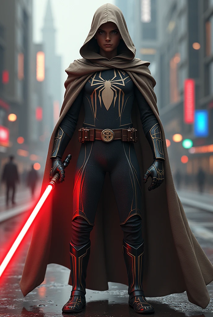 can you make a jedi version of spiderman