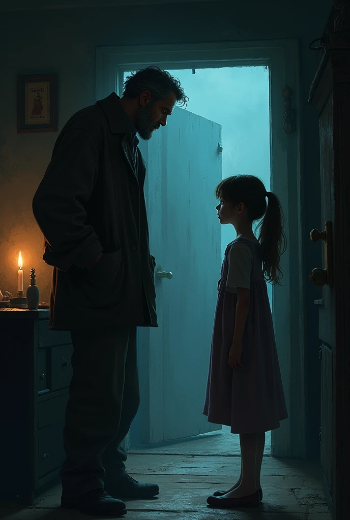 Lila&#39;s father tells her that the town is under a curse.