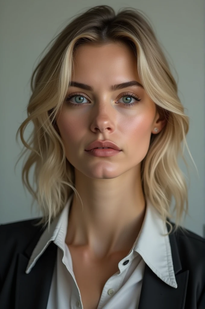 Make a realistic German woman in her 30's 