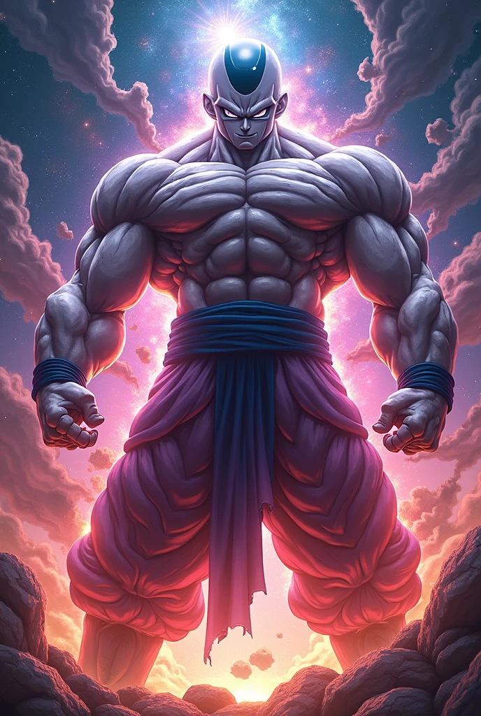 Fusion jiren + Beerus + broly