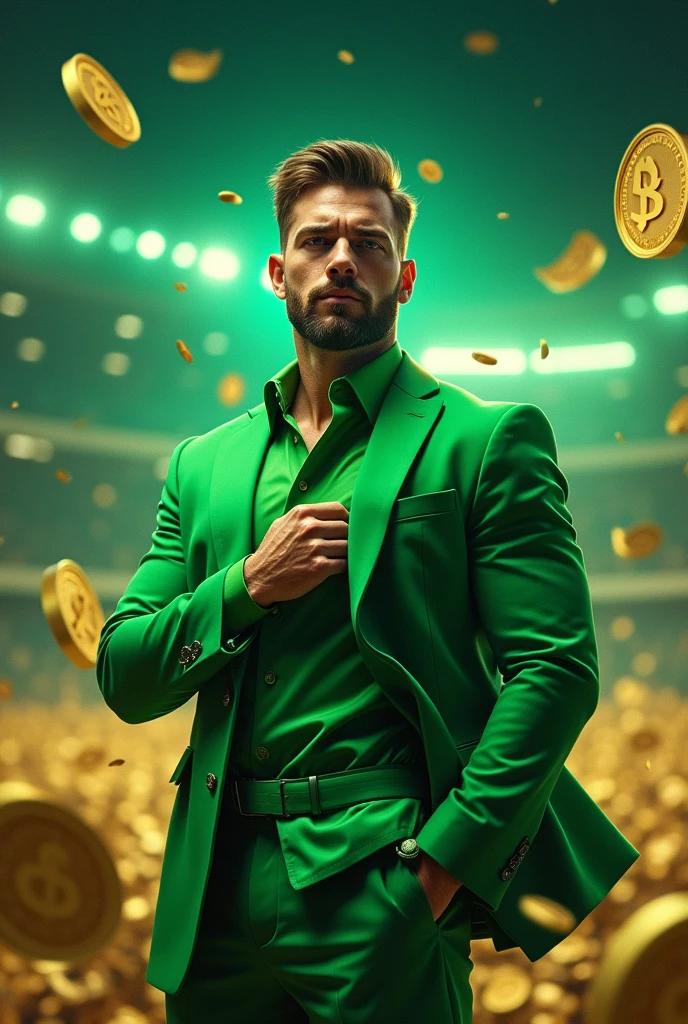 Create a sports betting image with the name Deu Green pays
🔥🤑 $$$ little money