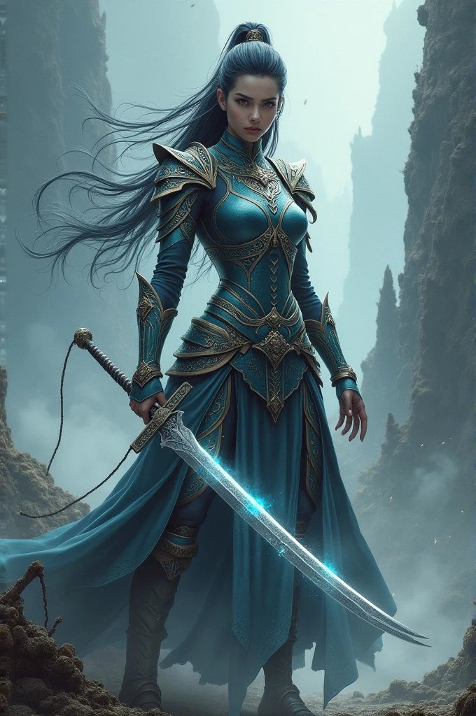 The character shangguan from the game honor off kings