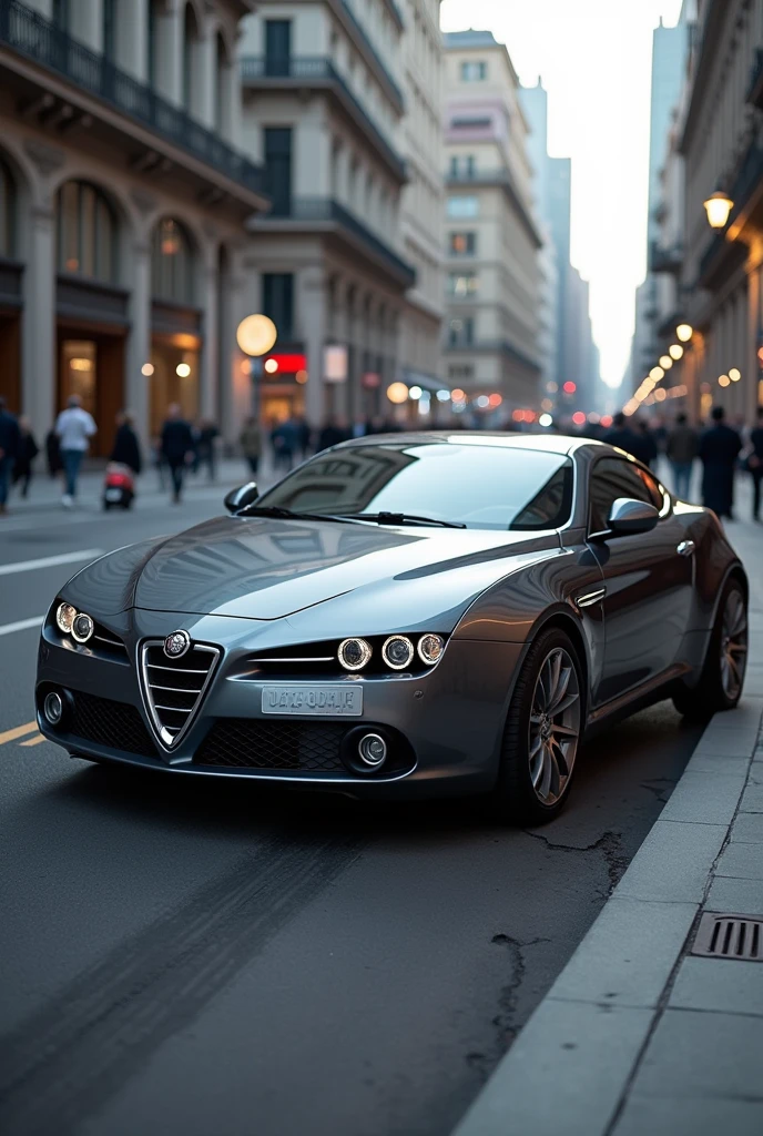 alfa romeo gt 2004 r in grey color