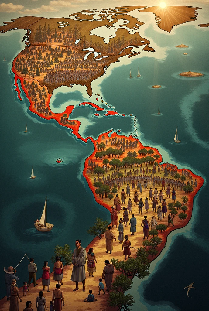  Cultural and social impact of European colonization in America 

