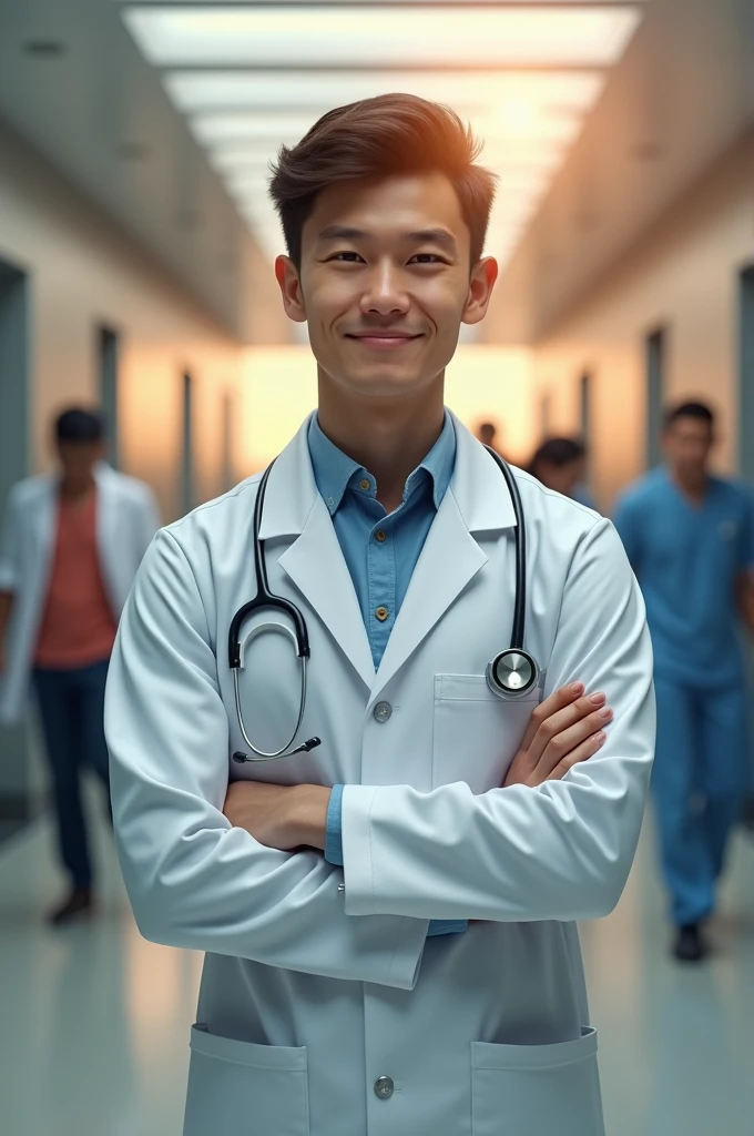 Doctor recently graduated from university