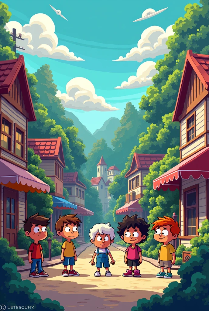 Pixel art de un show más de cartoon network 