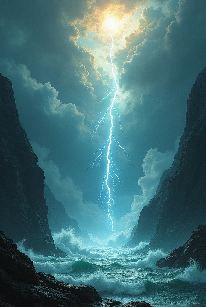 Instagram Post Theme: the wrath of god; just nature and rays