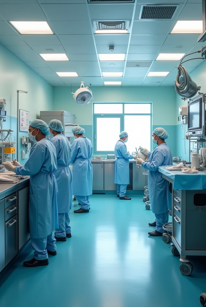 COMPLY WITH THE ASEPSIS RULES WITHIN THE SURGICAL NURSING AREA