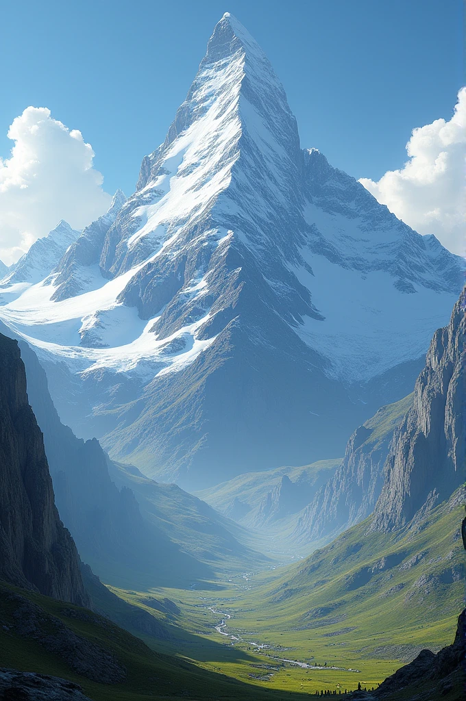 make an image mountain with the size of 2460x1440