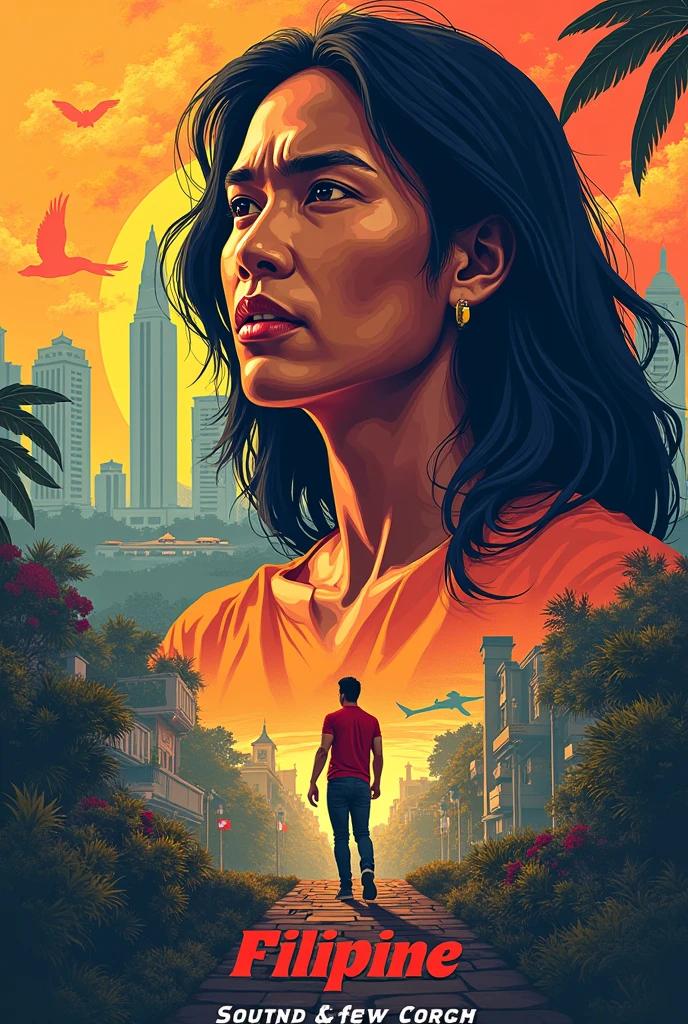 gumawa ng digital poster na angkop sa tema Filipino: Wikang Mapagpalaya