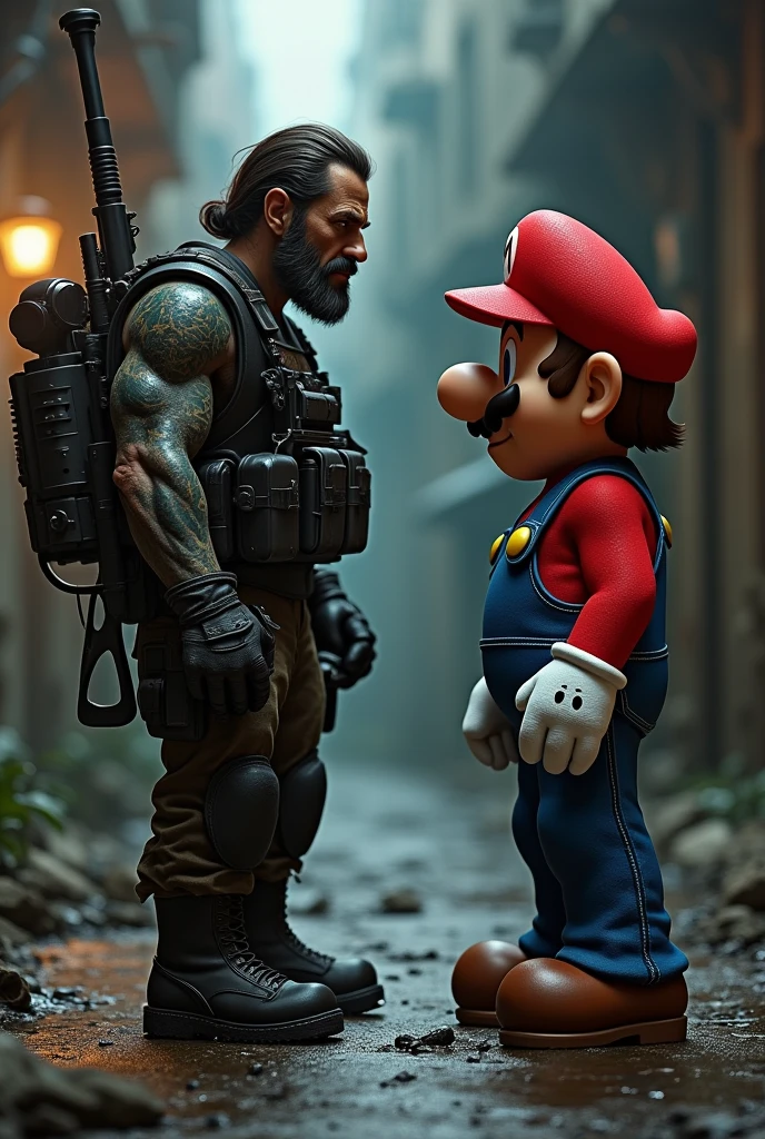 1 mercenary talks with mario