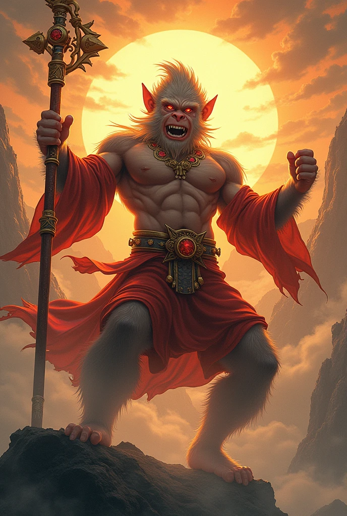 Sun wukong the monkey king