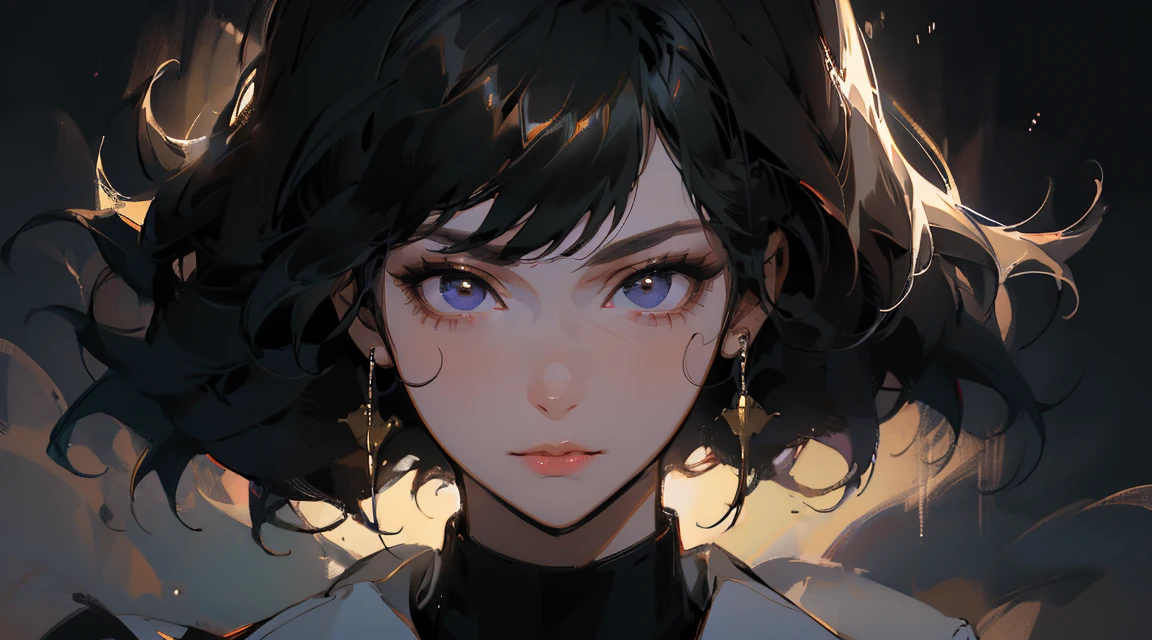 8k wallpaper, Super quality, Very meticulous, 8k wallpaper, Super quality, Very meticulous,(cow boy shooting), (1 ), (solo), upperbody closeup, long whitr hair, (wide wide shot, Mid-range vision), (white backgrounid), Her lips have soft curves, form a chiseled cupid,Add elegance, not too thin、Not too plump, Balanced and attractive shape, Soft and smooth, Silky texture, natural rose color, wholesome、Vibrant appearance, Moist and subtly shiny, natural lightting, Perfect proportion to the facial features, Lips can enhance beauty,But it won’t overwhelm your face shape, Expressive and versatile, They can effortlessly convey a slight smile or a gentle pout, Add charm and charisma to her attitude,
