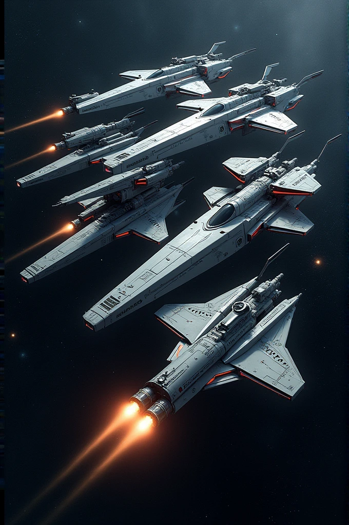 Cluster of spaceship