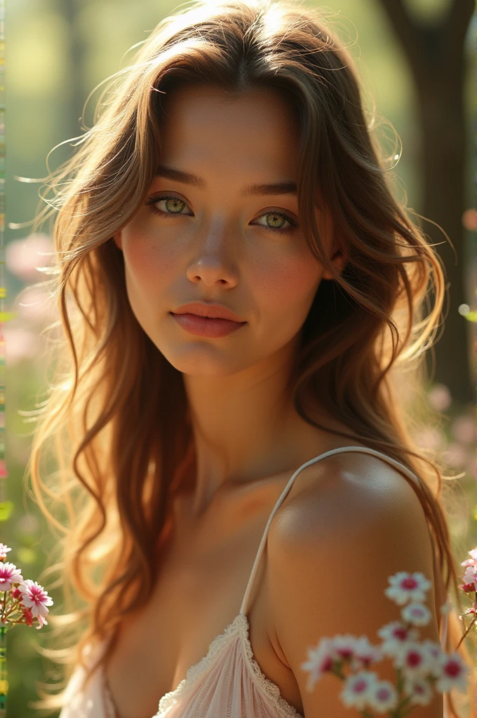As the most beautiful girl in the world