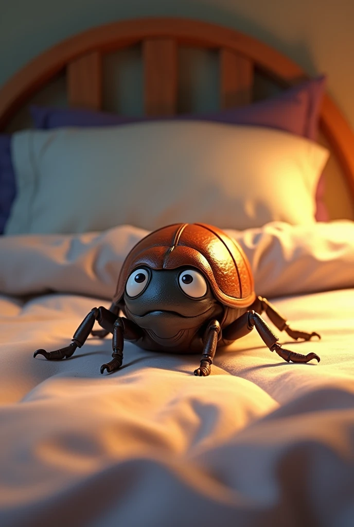dead bug in your bed, animated for a comic