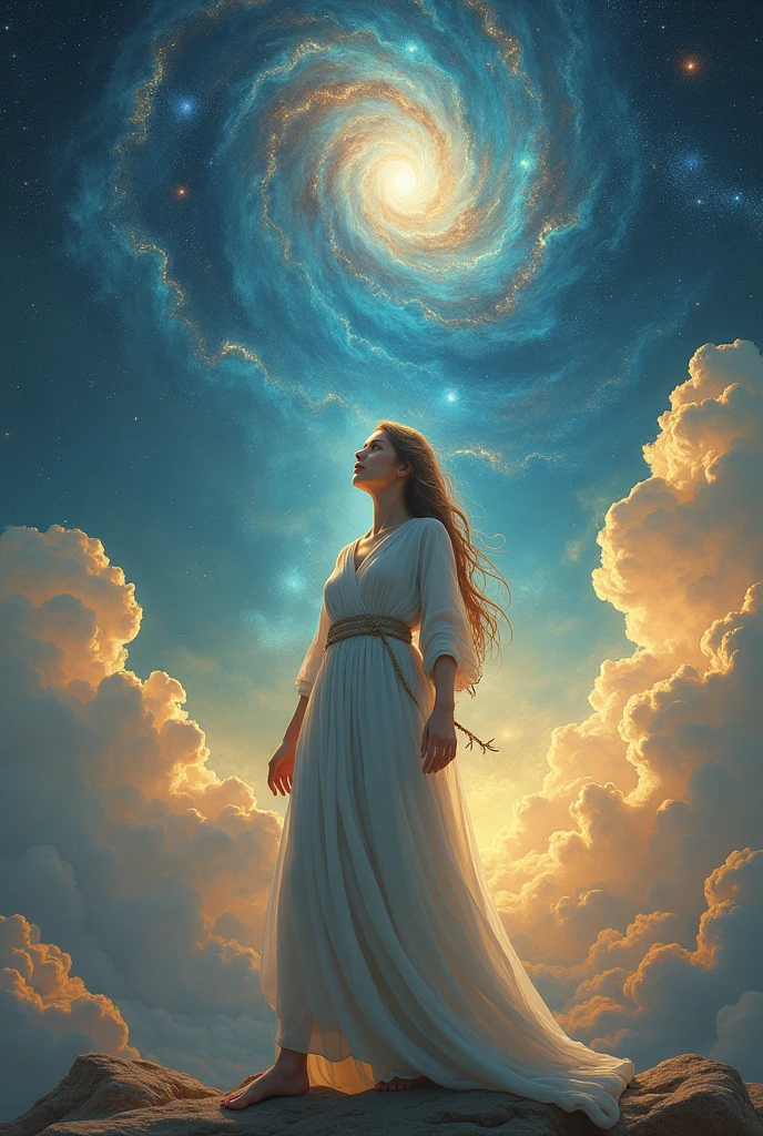 
image of reborn science looking at the sky
