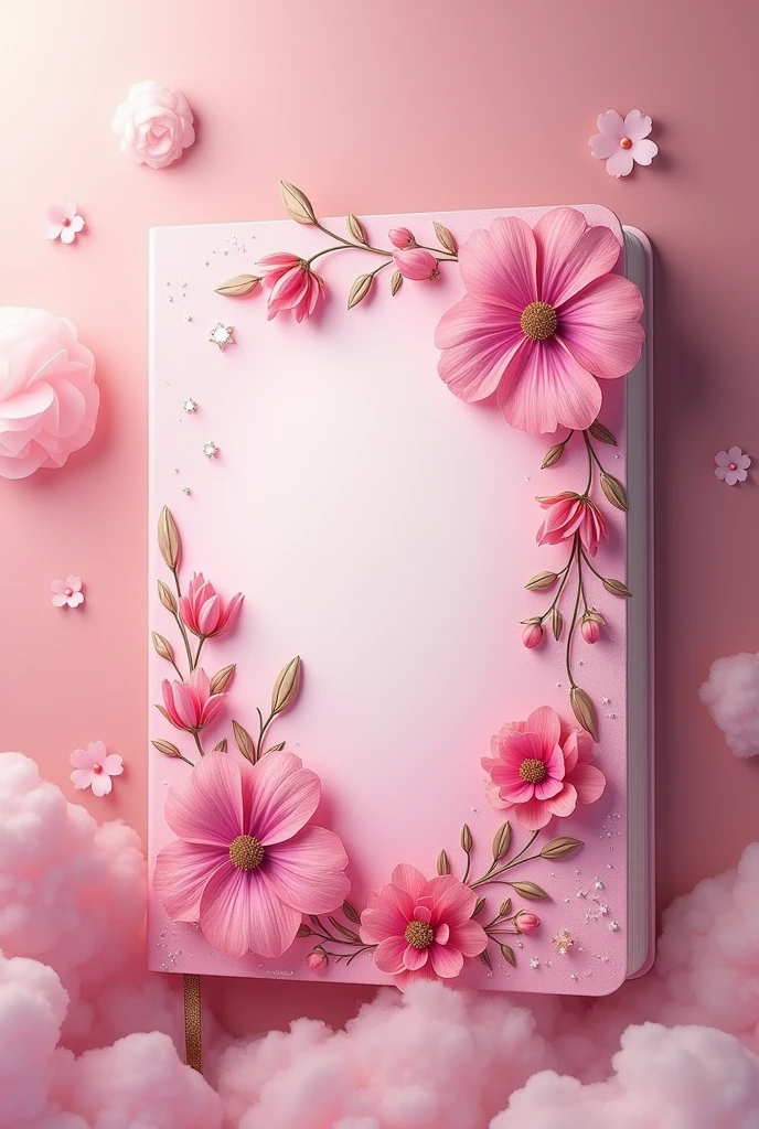 I want you to give me ideas for a light pink and fuchsia notebook