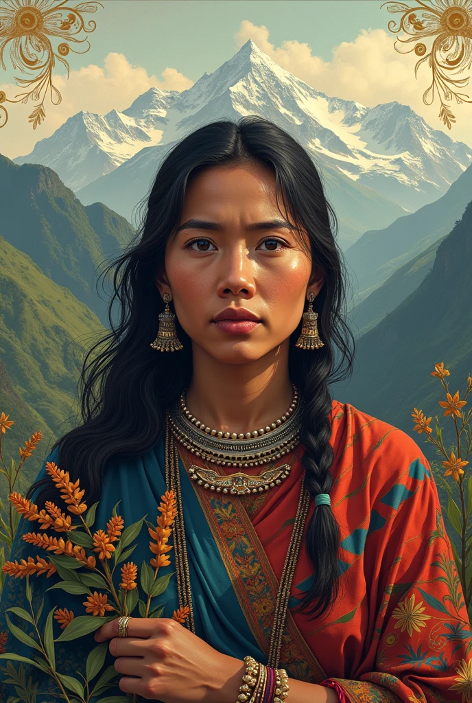 Can you generate a cover for the DPCC course with the theme of the Human Rights album in Peru?