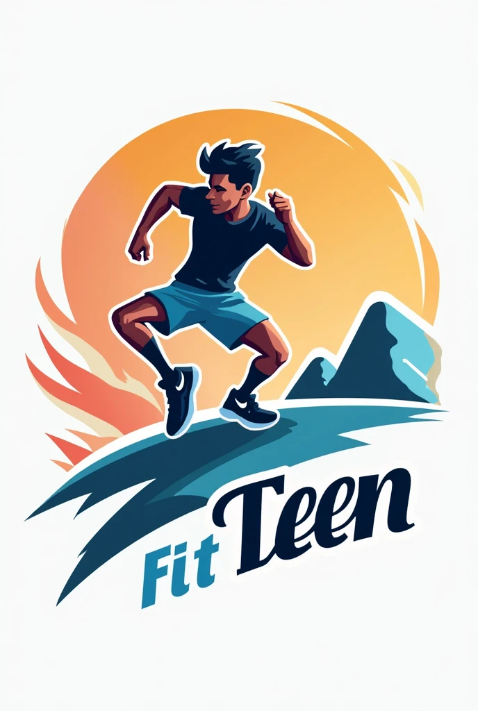Create a logo brand with the name Fit