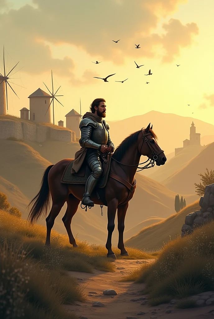 Don Quixote style countryside