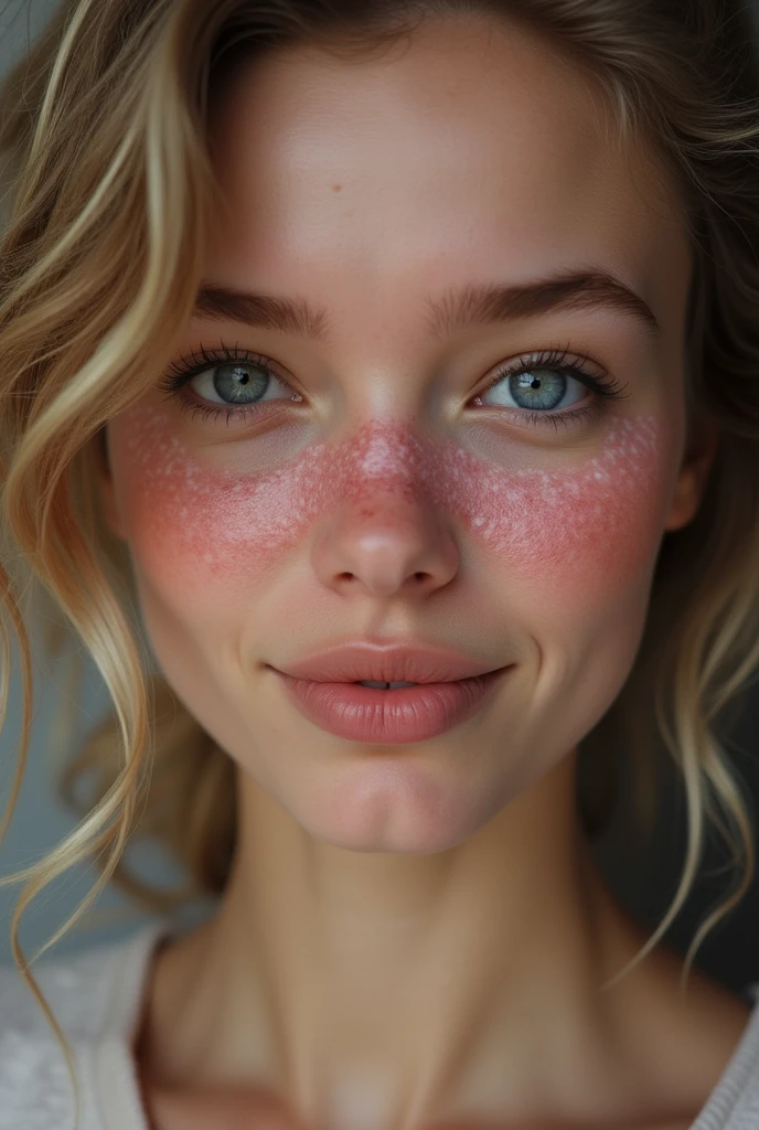 Make a girl with a vagina on her face,make a vagina in the center of the human face,  with a vagina face, clitoris, vagina, no mouth, I sign, best qualityer, ultra detali, fine-details, high resolution, Caucasian skin, 