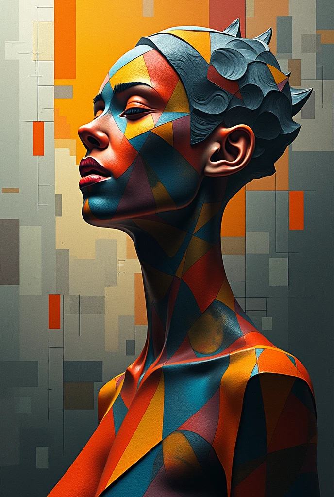 Non-existent cubist art
