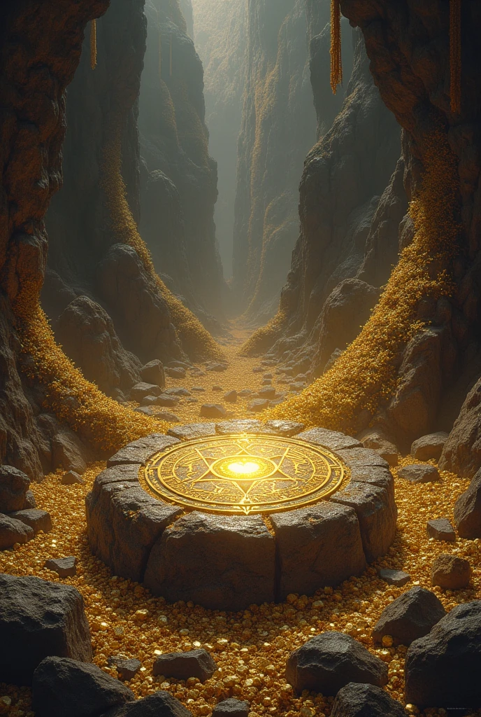 A detailed image of the Ark Stone, Showing off its unique appearance and highlighting its importance within Smaug's hoard.