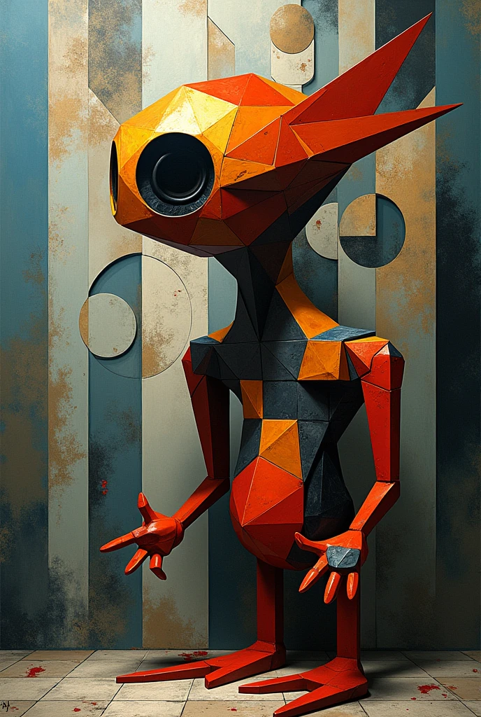 Non-existent cubist art