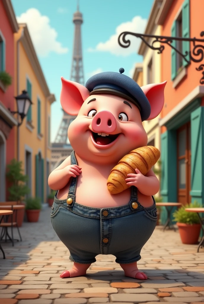 A pig associated with France