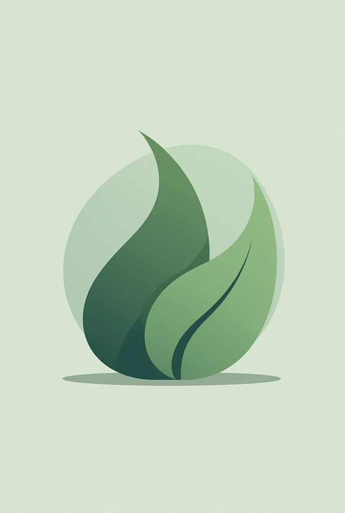 "Generate a logo or original symbol for "biodegradable" using the gray colors, green and white. Export the design in JPG and PDF format."