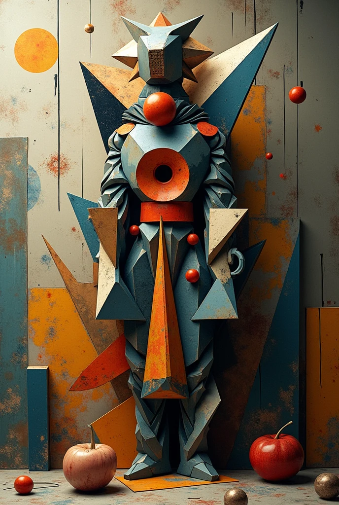 Non-existent cubist art
