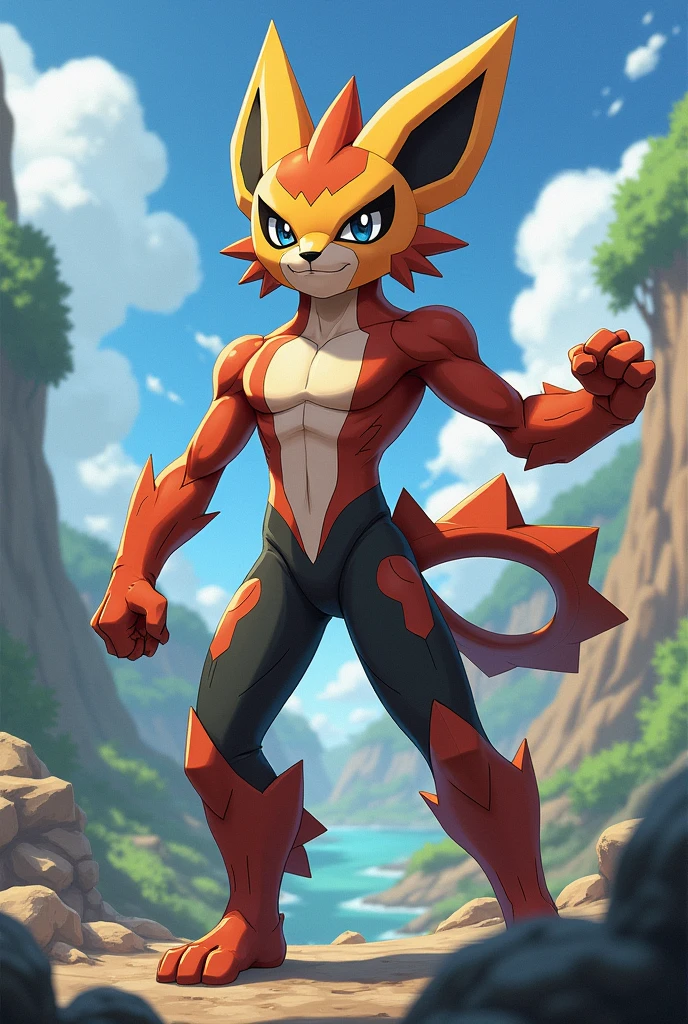 Human pokemon character