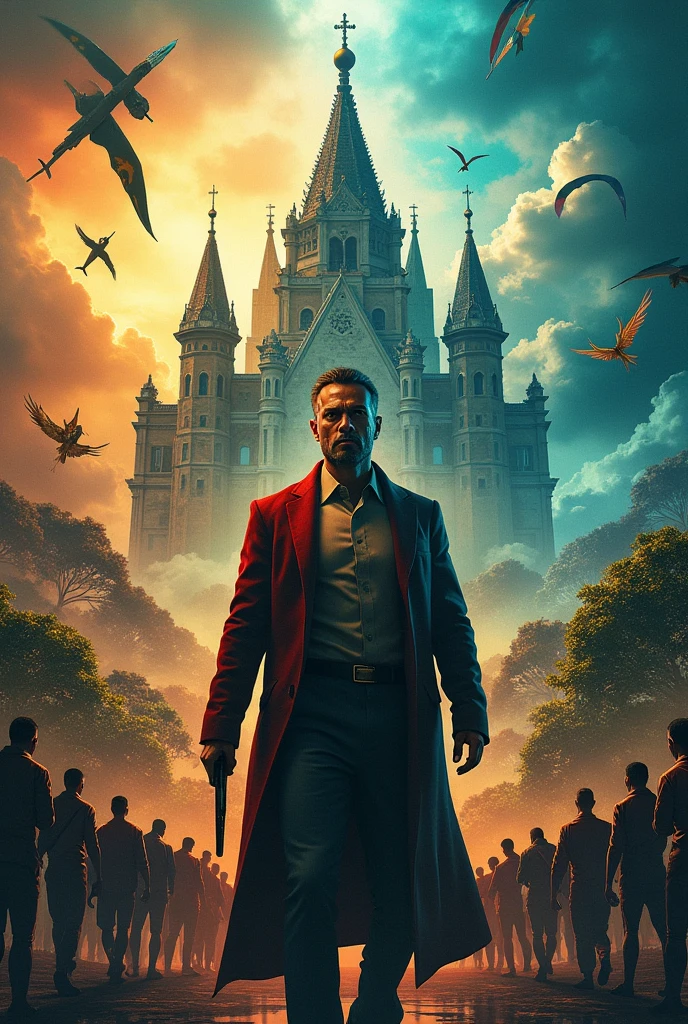 create a cover for a game about a faction that takes place in Brazil