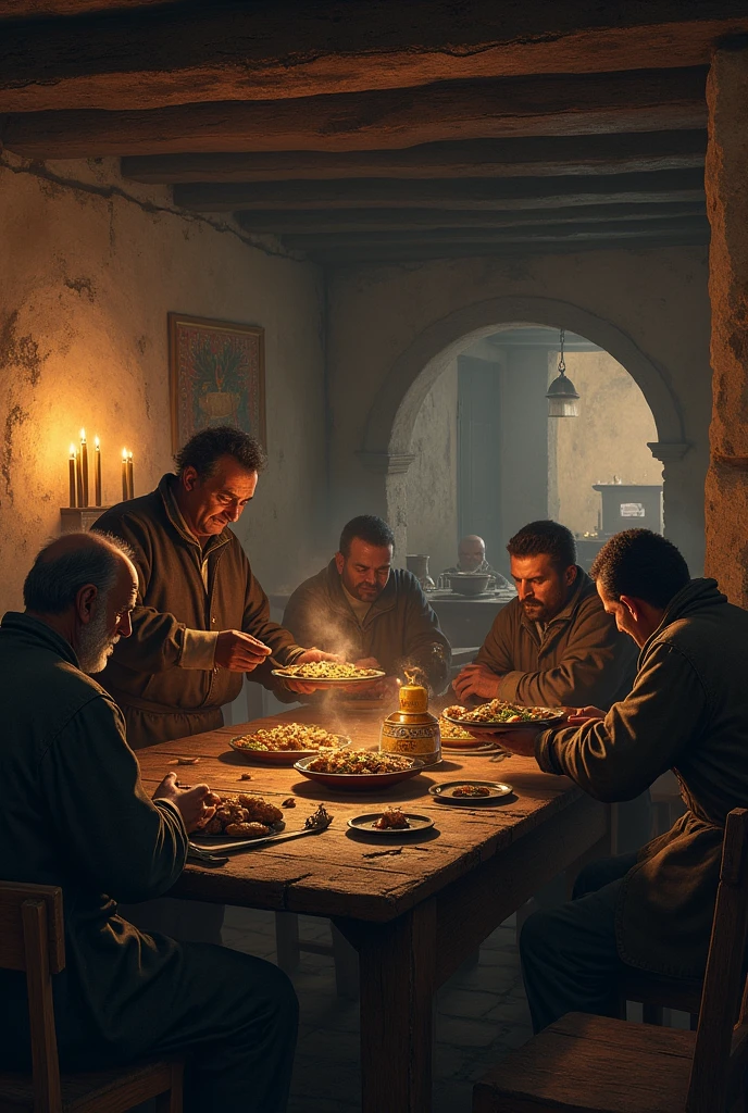 poor 1600s restaurant
