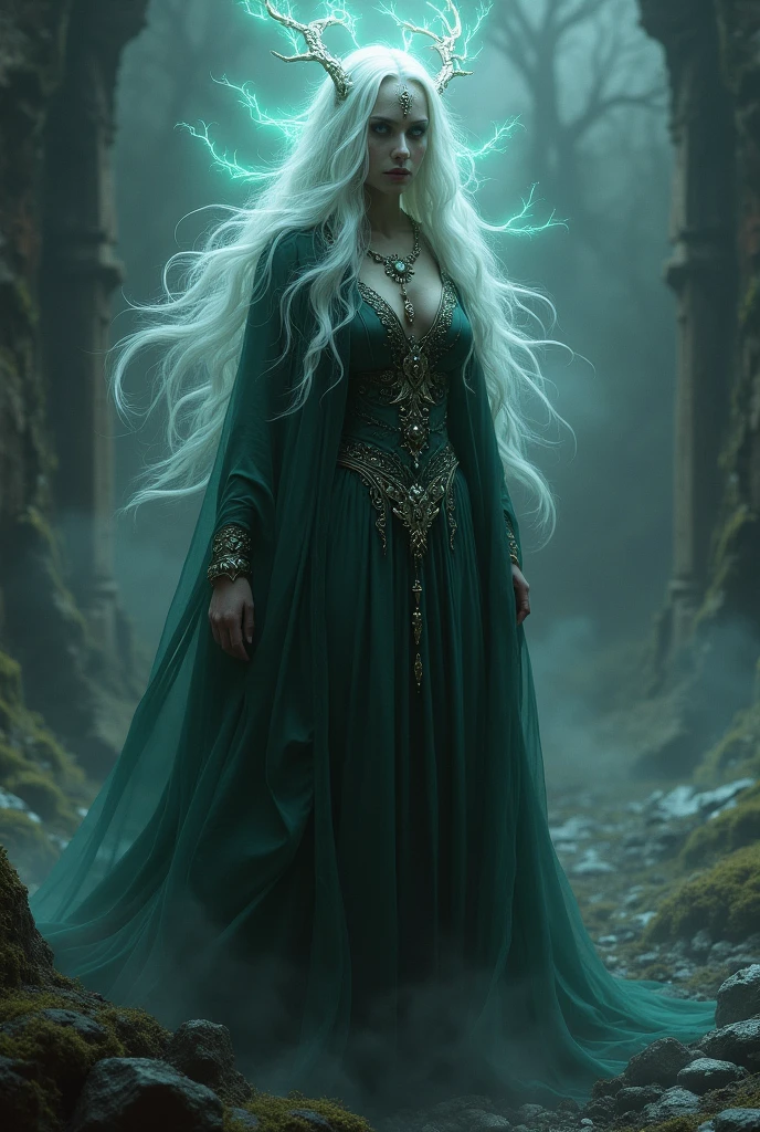 fairy godmother in Dark Fantasy movie style