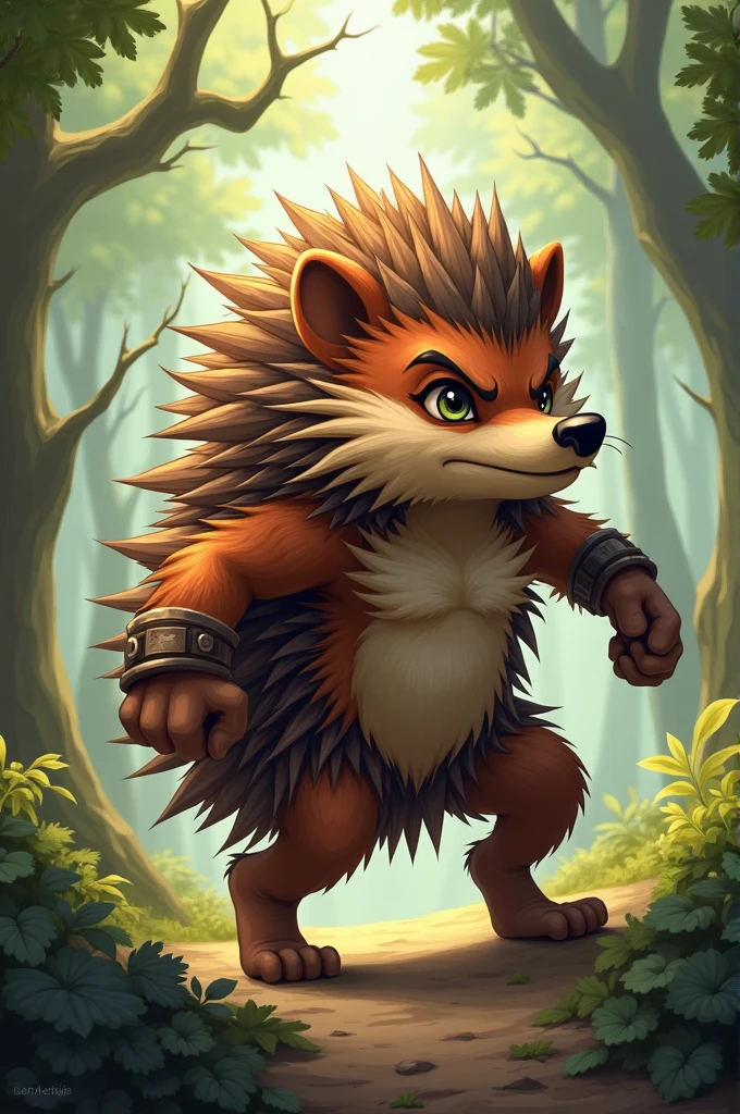 Male hedgehog oc