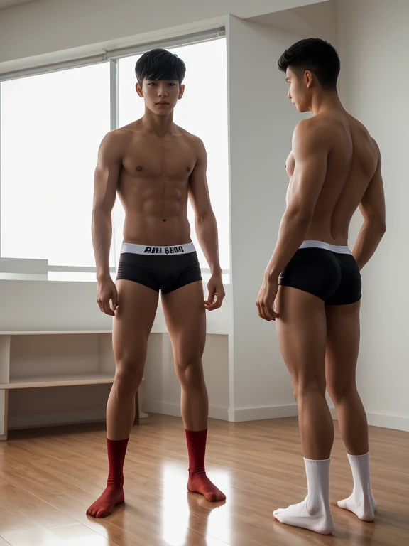 agers , very young , light-skin , wearing an dark red sexy underwear, tmasterpiece,k hd,the feet,Transparent sports vest,semi transparent,black long socks,The barefoot , red colour , handsome and cute , extreme cute boy , white skin , dark red underwear boxers shorts , extremely tall and cute boy ,oppa model , handsome model , full body , dark red boxers underwears short shorts , black socks , white light-skin , Chinese model , young boy , white skin , handsome and extremely cute , red boxers underwear shorts , long black socks , handsome model , at the park , jogging , model oppa , long legs , jogging , running , high knee black socks ,black long socks , stand up , extremely tall , extremely high , red underwears , red sports underwear , long black socks , clean and white legs , Chinese model , extremely long legs , looking at the camera , clean and white thigh , heavy bulge , kid face , baby face , wearing jacket , red underwears boxers , light and white skin , Chinese model , strike a pose , sexy pose , flexing pose , show off his handsome pose , size different , height different , tallest boy in the world , height comparison with other boy , tartaglia genshin , tartaglia , genshin impact , tartaglia ajax