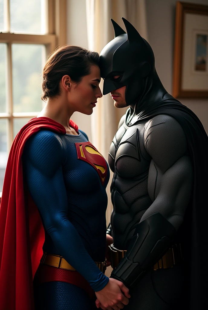 Superman and Batman Having sex in his room 