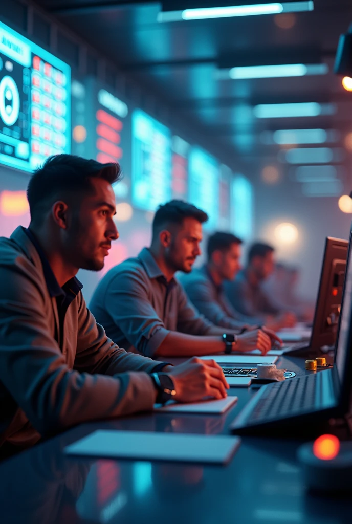 Create a 3D sports betting image
