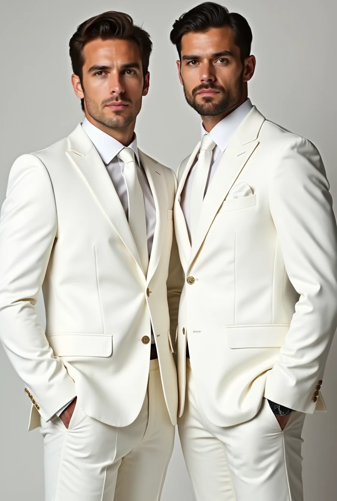 A single 2 man, white dress 