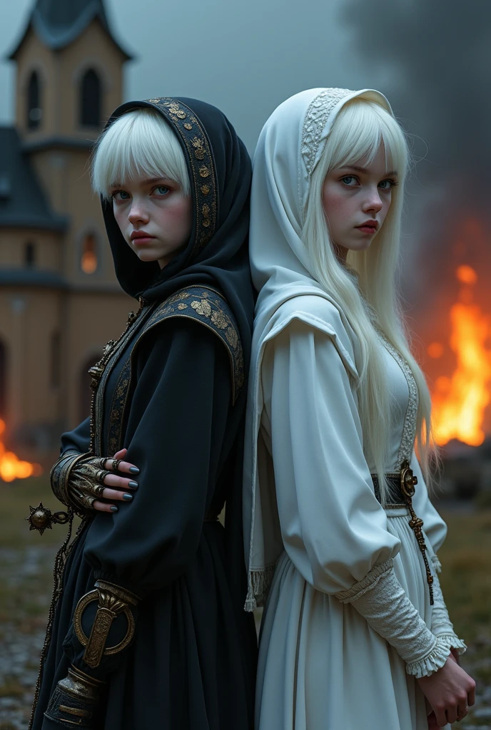 RUSSIAN CHILD GIRL WITH 10 YEARS OLD WITH STRAIGHT LONG HAIR BLONDE, PORTRAIT STYLE, A HOODED CLOSEUP HOLDING A LIGHTNING BOLT, Sidious, Portrait, as a Sith Lord, Sith Lord, Sith, from Star Wars Legends, WW 1 Sith Sorcerer, The Force, profile picture 1024px, wearing black Sith robes
