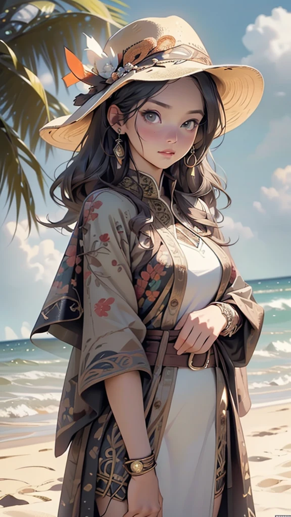 (male:1.5),shaman, old man,((short gray beard)), brown eyes,((detailed face)),
happy,
(ultra-detailed:1.3), beautiful detailed glow, finely detailed, ultra-detailed,
brown robes, (tired-looking but still proud and american Indian strong and old in a cowboy hat and poncho),((bulge in tunic)),(((intricate outfit,intricate clothes,ornate outfit))),
(dynamic pose:1.0),embarrassed,(centered,scale to fit dimensions,Rule of thirds),
((Sky, Sea, clouds,)), with dark stormy clouds,((beach scenery,intricate scenery)),
(Glossy mexican ornaments),highres,sharp focus,(ultra detailed,extremely detailed),(photorealistic artwork:1.37),(extremely detailed CG unity 8k wallpaper),(((vibrant colors,vibrant theme))),(intricate),(masterpiece),(best quality),artistic photography,(photography taken by sldr),(intricate background),perfect rendered face,perfect face details,realistic face,photo realistic,((intricate detail)),(((realism))),